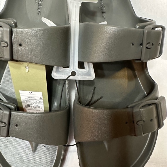 Goodfellow & Co Men's Dark Gray Sandals Set of 2 Pair NEW Size 11 - Picture 2 of 5